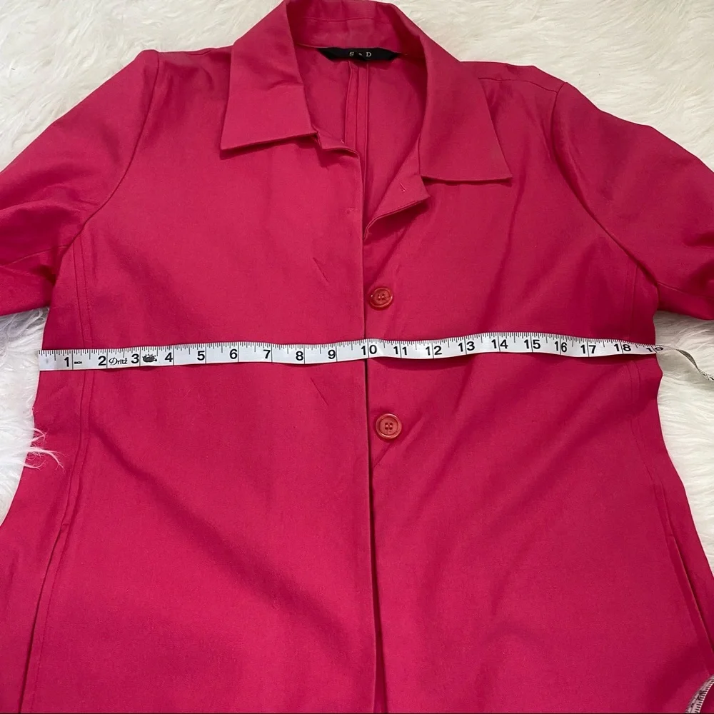 S & D Pink Coat